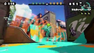 スプラトゥーン実況！アロワナモールでデュアルスイーパーカスタム！Tweetして１分後に開始！チャージャーに狙われる。笑☆ランク５０なおきち広島弁ゲーム実況splatoon