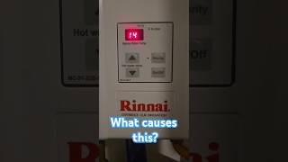 rinnai tankleas വാട്ടർ ഹീറ്ററിലെ CODE 14 #rinnai tankless water heater എങ്ങനെയാണ് ശരിയാക്കിയത്?