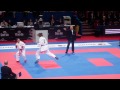 21st world seniors karate championships female kumite france vs croatia