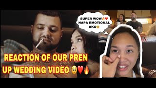 VLOG DIARY 122: OUR PREN-UP WEDDING VIDEO❤️| FIRST TIME WATCH REACTION🔥| FILIPINA WITH FOREIGNER