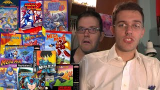 MEGA MAN Games (DOS, PS1, PS2) - Angry Video Game Nerd (AVGN)