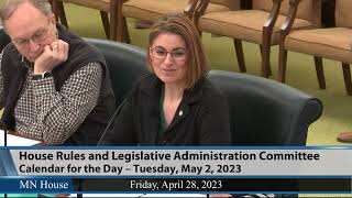 House Rules and Legislative Administration Committee 4/28/23