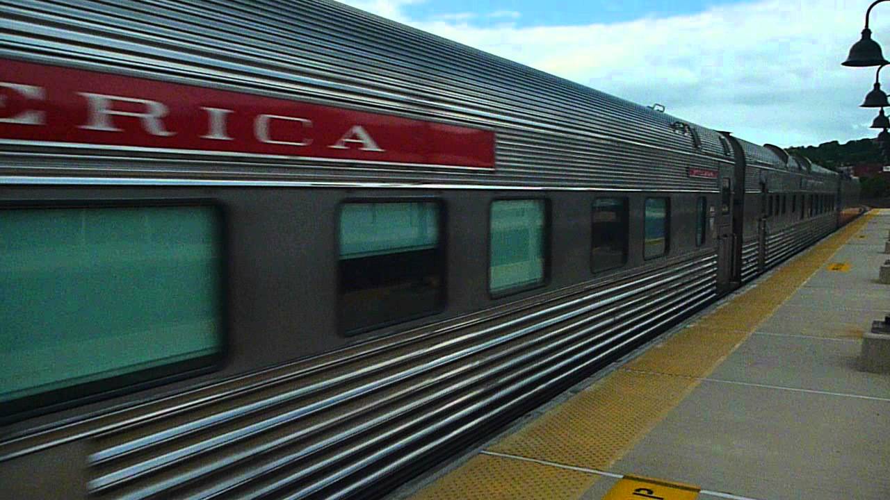 Amtrak Lake Shore Limited Train 48 W/ Private Cars - YouTube