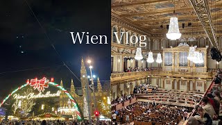 【Wien Vlog🇦🇹】のだめロケ地巡り|雪景色とクリスマスマーケット