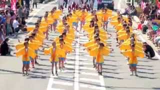 つるせ台小学校 あっくんさっちゃん　in　つるせよさこい祭り　2014