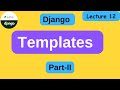 How to render template in django with  application | django template | django full tutorial | #12