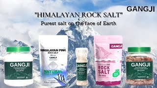 Himalayan Rock Salt | Sendha Namak | Gangji Rock Salt India | 100% Pure Natural Mineral Salt