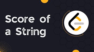 Score of a String - Leetcode 3110 (Python)