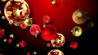 Christmas Ornaments Background for the Holidays