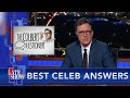 Haddish, Starr, Streep, Clooney, Hanks, Crystal And Oliver - The Best of The Colbert Questionert