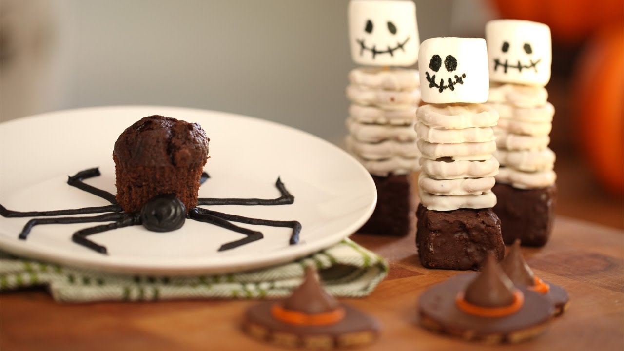 How To Make Spooky Halloween Snacks Kin Community Youtube
