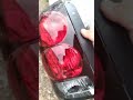 Chevy Trailblazer taillight removal and install.