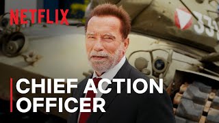 Arnold Schwarzenegger "Chief Action Officer" | Official Trailer | Movies Coming to Netflix 2023