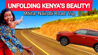 KENYA'S BEAUTY UNFOLDING: Road Trip Across 5 Counties (Driving From Mbita to Nairobi).