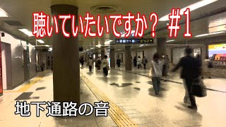 聴いていたいですか？　地下通路編