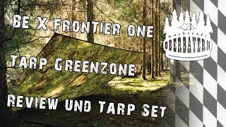 BE-X FronTier One LRRP Tarp, PenCott Greenzone Review + Tarp-Set