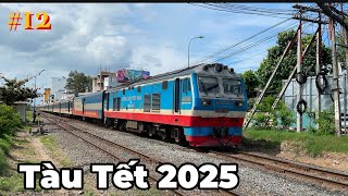 [1161|Tàu Tết 2025] D19E-933 kéo tàu SE11, chở @minhphanvuong4254 về Sài Gòn | 13:08 - 08.02.2025