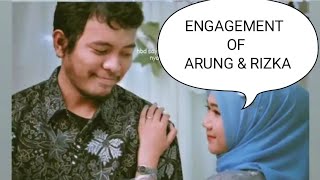 Engagement day  Arung \u0026 Rizka | Pertunangan | Moment special @Ayoebillchannel