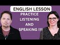 ENGLISH LESSON / A SCARY NIGHT / PART 1 / INTERMEDIATE ENGLISH / AMERICAN ACCENT TRAINING