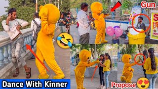 Teddy Bear Funny Dance in Public Place | 2023 New  | Public Reaction 🤣🤣| Crazy T