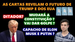 PREVISÕES PARA DONALD TRUMP E OS EUA - Cartas, Numerologia, Vidência - Por Pedro Baldansa