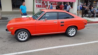 1972 Datsun 1200 Coupe Restored Rust Free California Blue Plate Car 72 1200 Sunny B110 One Owner Car