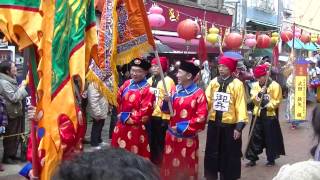 小雨の皇帝パレード前日（まえび）　「武田鉄矢」皇帝　築町商店街　2017・第24回長崎燈會（ランタンフェスティバル） 　20170204 144126