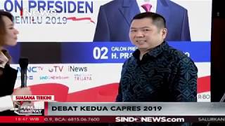 Hary Tanoesoedibjo Harap Masyarakat Paham Tentang Capres usai Saksikan Debat - Pemilu Rakyat 17/02