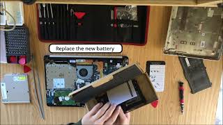 HP notebook 15 da series: Battery Replacement