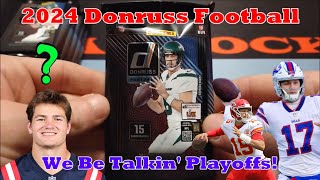 Talkin' Playoffs \u0026 Rippin' 2024 Donruss Football!