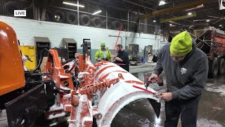 KCMO city employees volunteer to plow streets during historic blizzard