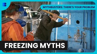 Can Liquid Nitrogen Shatter Padlocks? - MythBusters: There's Your Problem - Science Documentary