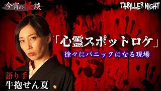 【今宵の怪談】『心霊スポットロケ』語り手：牛抱せん夏【スリラーナイト】