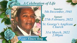 Funeral Service for Foster Elmore King