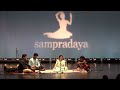 live carnatic music sampra dance u0026 museic fest 24