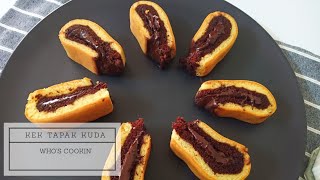 Resepi Kek Tapak Kuda Nutella / Nutella Horseshoe Roll Cake Recipe