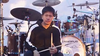 FANVLOG#33 : NDC Worship Live Recording backstage moment bersama Amos Cahyadi (Using Canopus Drums)