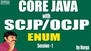 Core Java With OCJP/SCJP:ENUM Part- 1|| Introduction