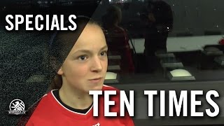 Ten Times mit Lisa Heiseler (1. FC Union Berlin, U17 B-Mädchen) | SPREEKICK.TV