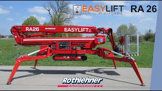 Easylift RA26  Raupen-Arbeitsbühne