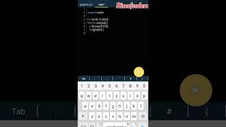 Making hexagon using python turtle#shorts#python #coding#programming #coder#hexagon#computerscience
