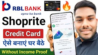 RBL bank SHOPRITE Credit Card Apply Now Without Income Proof RBL Shoprite Credit Card Full Review