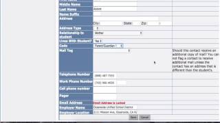 OUSD Data Confirmation For Returning Students