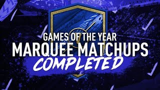GOTY Marquee Matchups Completed - Cheap & Easy Method -  Fifa 20