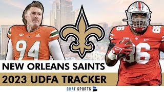 Saints UDFA Tracker: New Orleans Saints Sign These UDFAs After 2023 NFL Draft Ft. Jerron Cage