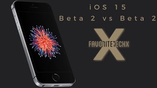 iPhone SE on New iOS 15 beta 2 vs Old beta 2 🙁