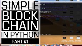 Creating Blockchain with Python #1 - Create a Chain with List