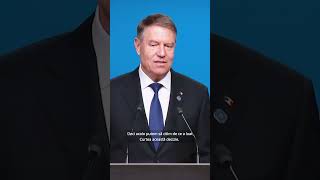 Klaus Iohannis, despre raportul Comisiei de la Veneția privind anularea alegerilor prezidențiale