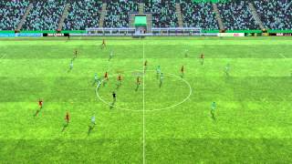 VfL Wolfsburg vs Bayer Leverkusen - Van Persie Goal 45 minutes