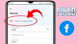 วิธีแก้ไขปัญหาการเปลี่ยนชื่อ Facebook โปรดลองอีกครั้งในภายหลัง (2024)